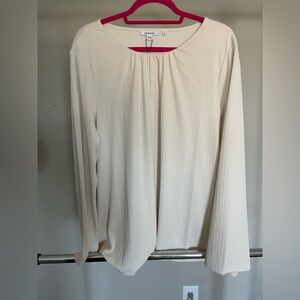 Chico's Cream Tunic Top